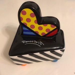Romero Britto ceramic Jewelry Box